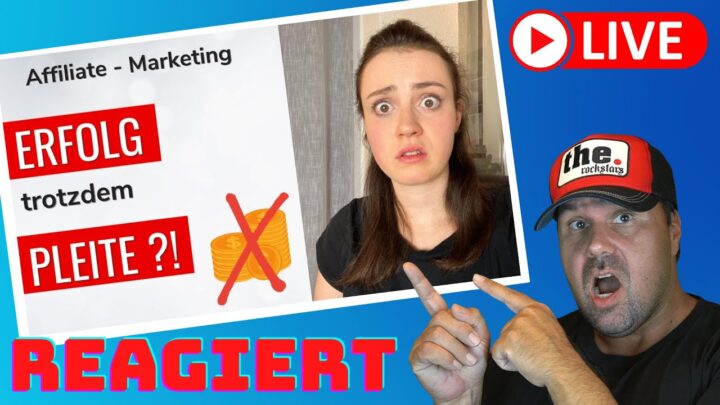 Du hast Erfolg mit Affiliate - Marketing?! Der größte Fehler den du jetzt machen kannst. [Reaction]