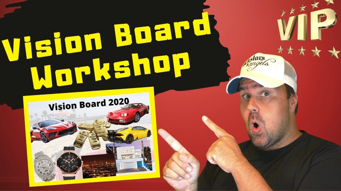 Visionboard: Kick Off Workshop 2022 ✅ Wir erstellen ein Vision Board ✅ Visionboard erstellen
