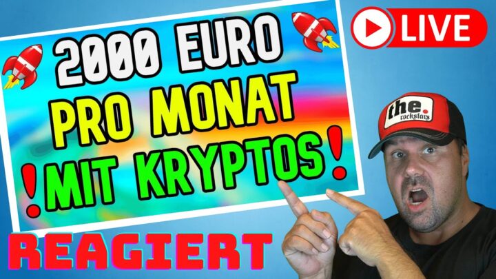 2000 EURO im Monat mit KRYPTO GAMES verdienen ! Kryptowährung Games online Geld verdienen [Reaction]