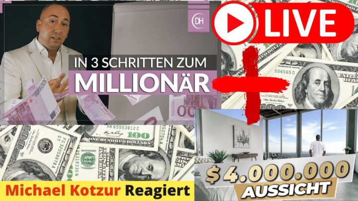 Live - Millionär werden - In 3 Schritten Reich werden + Immobilien Deal in Hollywood