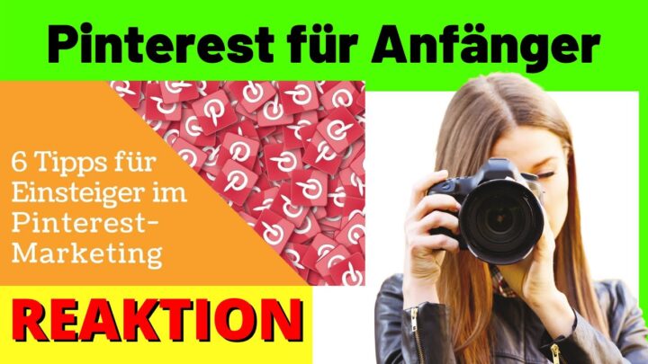 Pinterest für Anfänger: 6 Schritte für den Einstieg ins Pinterest-Marketing [Michael Reagiertauf]