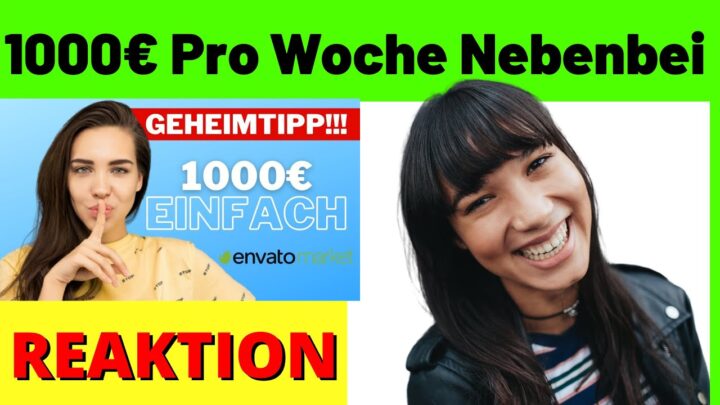1000€ Pro Woche Nebenbei im Internet verdienen (Online Geld Verdienen 2022) [Michael Reagiertauf]