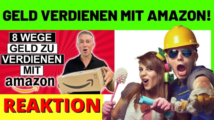 GELD VERDIENEN MIT AMAZON! Jobs & Karriere 2022 [Reaction] Amazon FBA by Marcus