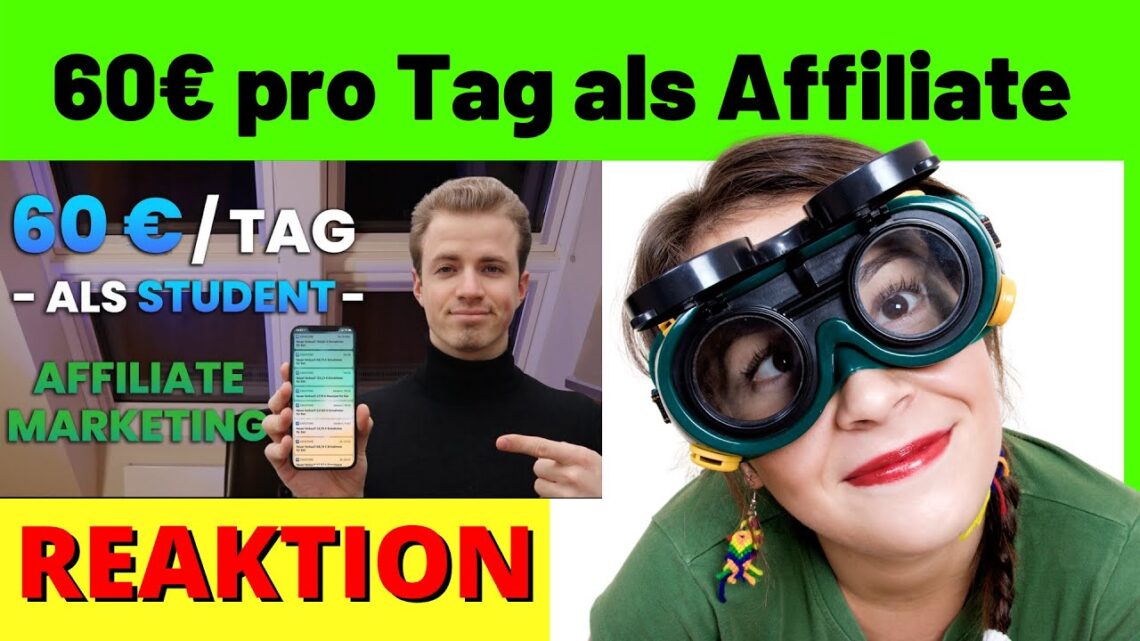 Wie du 60€ pro Tag mit Affiliate Marketing verdienst! - (als Student/Schüler) [Michael Reagiertauf]