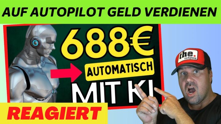 688€ AM TAG mit YouTube KI Business verdienen - Auf Autopilot Geld verdienen | Michael reagiert