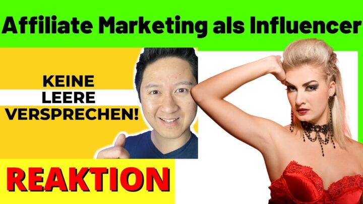 Wie starte ich mit Affiliate Marketing als Influencer? (Verdiene Geld als Youtuber)[Reagiertauf]