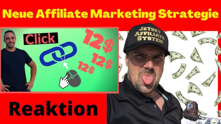 Schnell online Geld verdienen durch Link Klicks | Neue Affiliate Marketing Strategie [Reagiertauf]